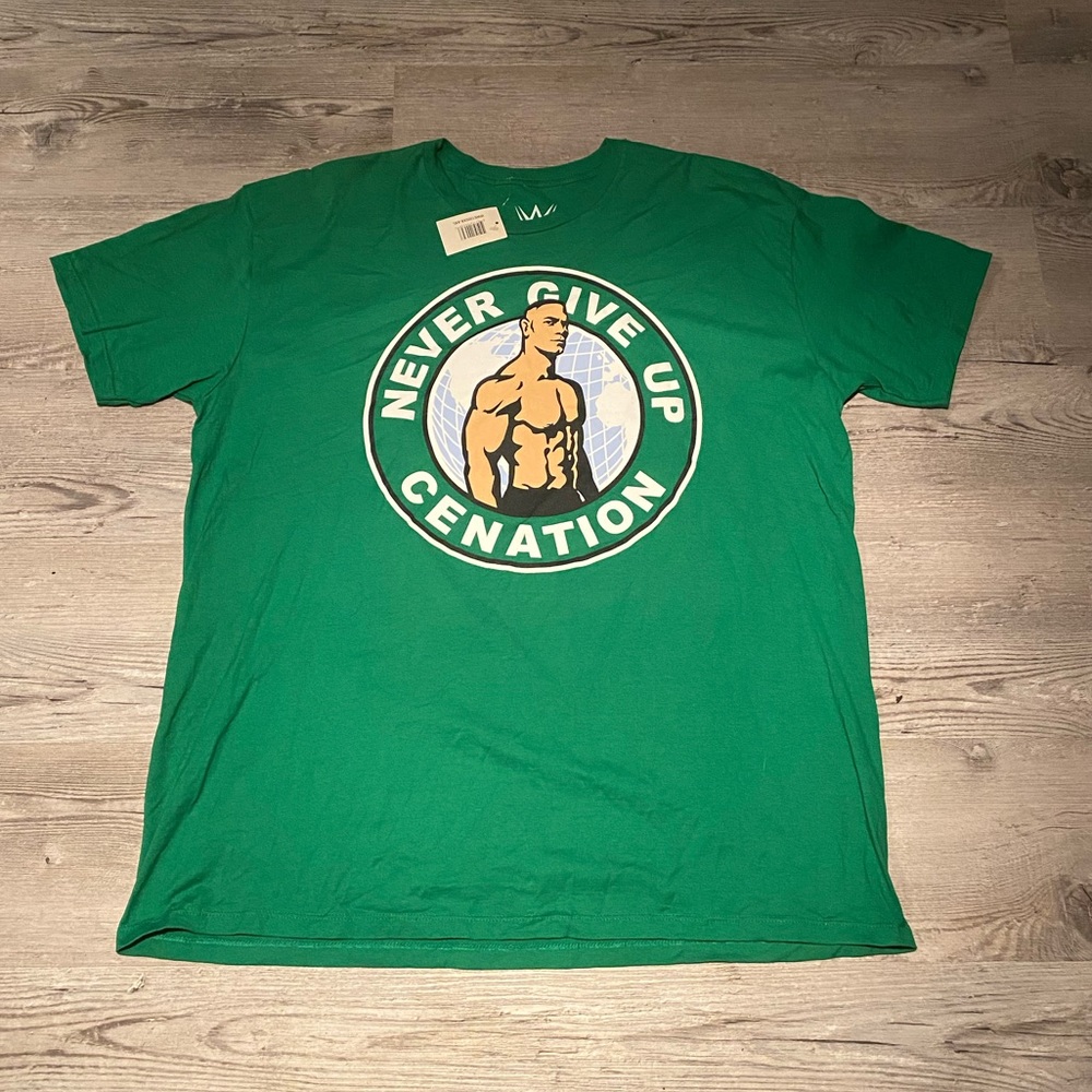 John Cena Never Give Up Cenation T-shirt men’s size XXL